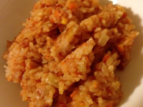 トマト缶でケチャップライス レシピ 作り方 By ろみちゃん 楽天レシピ トマト缶でケチャップライス レシピ 作り方 By ろみちゃん 楽天レシピ